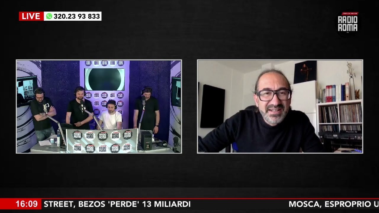 Marco Lys ospite a Sarallo Famosi su Radio Roma con Lele Sarallo