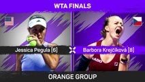 Krejcikova beats Pegula to stay in the hunt at WTA Finals