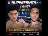 SUPERFIGHTS TSUNAMI: Diego Antonelli ospite da Sarallo Famosi su Radio Roma con Lele Sarallo