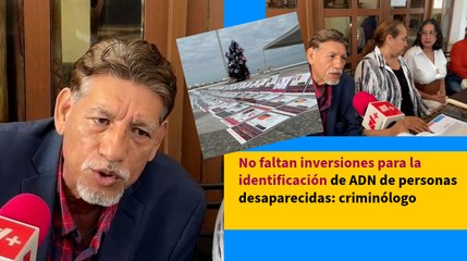 Se requieren más pruebas químicas forenses para identificación de ADN en Veracruz: especialista