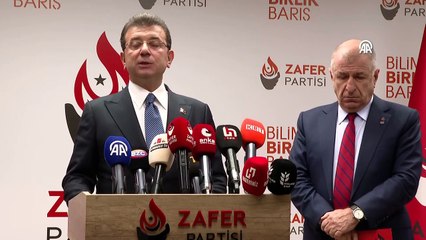 Ekrem İmamoğlu, Ümit Özdağ'ı ziyaret etti