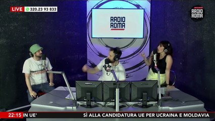 DISCO VOLANTE - INTERVISTA A GERICO SU RADIO ROMA 23 GIUGNO 2022