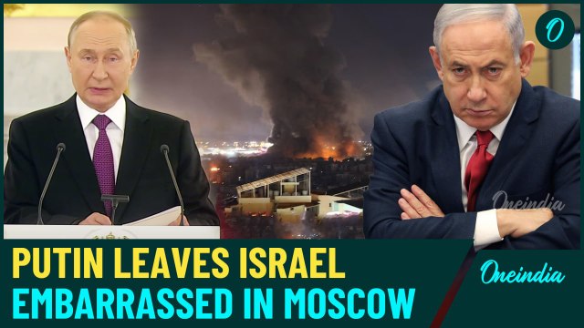 WATCH| Russian President Putin Mocks Israel, Declares Palestine Support in Live Speech