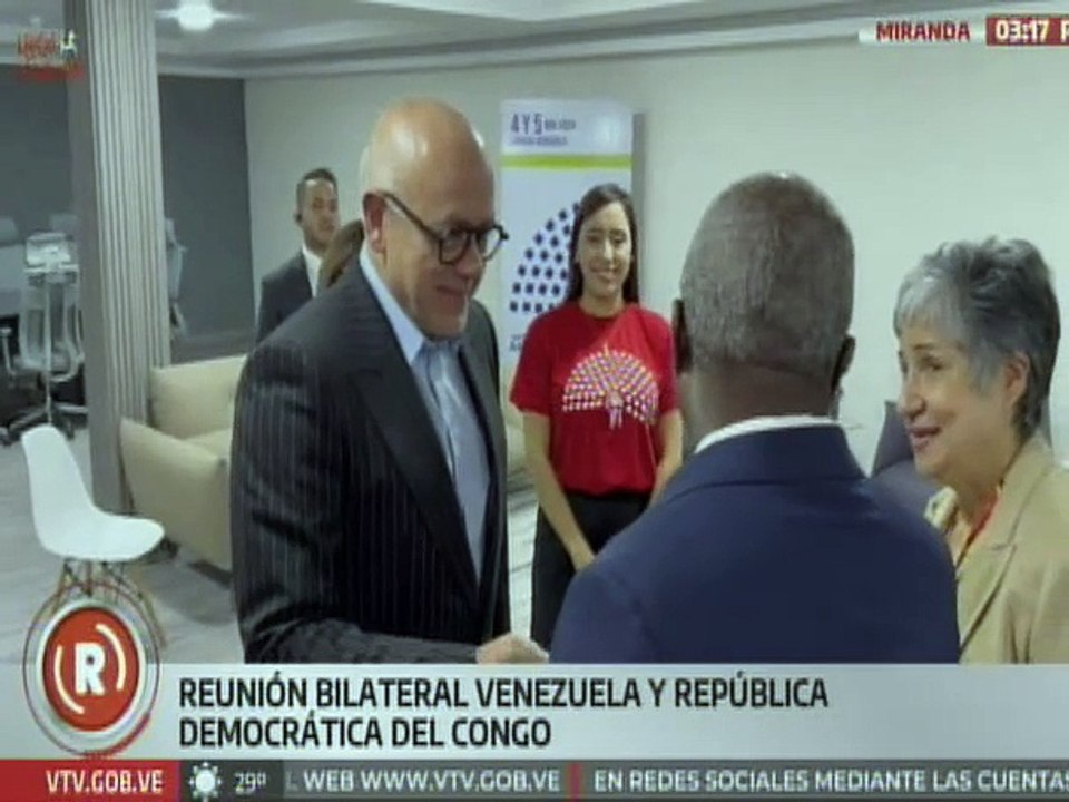 Venezuela y la República Democrática del Congo fortalecen lazos de amistad y hermandad
