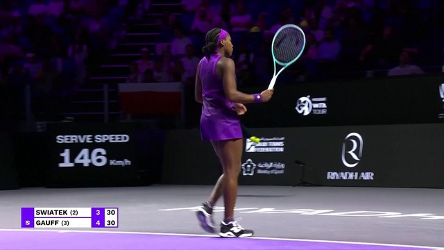 Coco Gauff beats former No. 1 Swiatek to reach WTA Finals semifinals