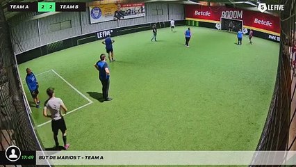But de Marios T - Team A