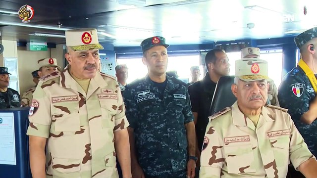 وزير الدفاع يشهد تنفيذ النشاط التدريبى ردع 2024 باستخدام الذخيرة الحية بمسرح عمليات البحر المتوسط