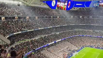 Así fue la tremenda pitada del Bernabéu al himno de la Champions