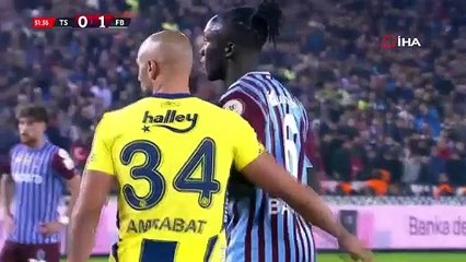 Trabzonspor - Fenerbahçe maçına damga vuran pozisyonların VAR kayıtları açıklandı