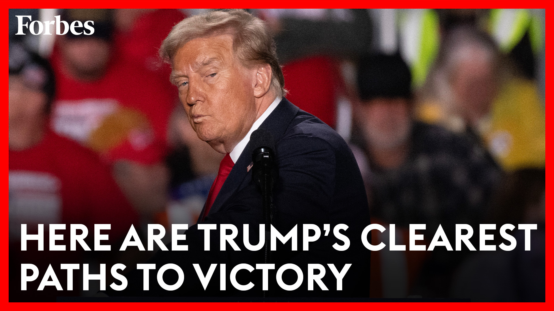 Trump’s Clear Paths to Victory on Election Day