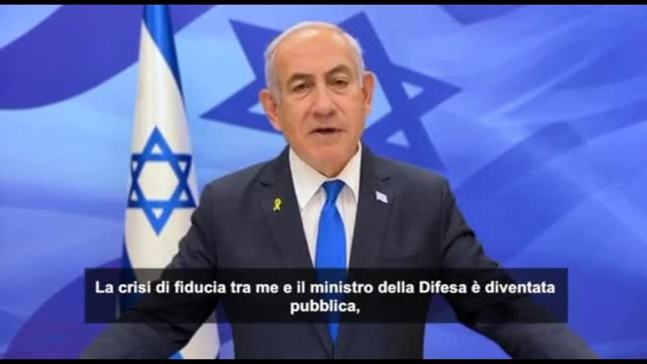 Netanyahu licenzia il ministro della Difesa Yoav Gallant