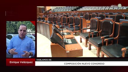 Composición nuevo Congreso: Enrique Velázquez