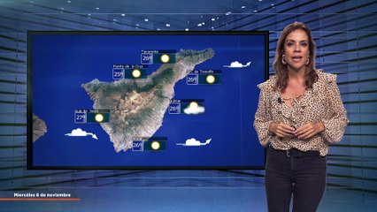 La previsión del tiempo en Canarias para el 6 de noviembre de 2024, en Atlántico Televisión.
