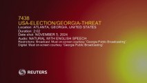 Bomb threats at polling stations possibly of 'Russian origin': Georgia's Secretary of State