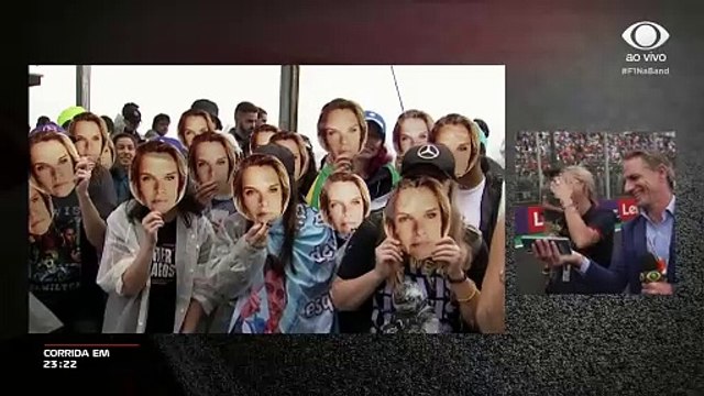 Mariana Becker é ovacionada pelo público e ganha homenagem em Interlagos