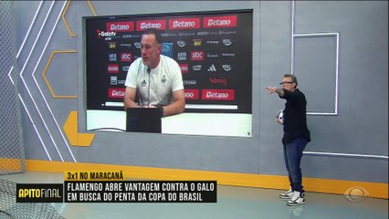 Braz fala sobre 'novela' Gabigol e prega cautela com o Atlético-MG