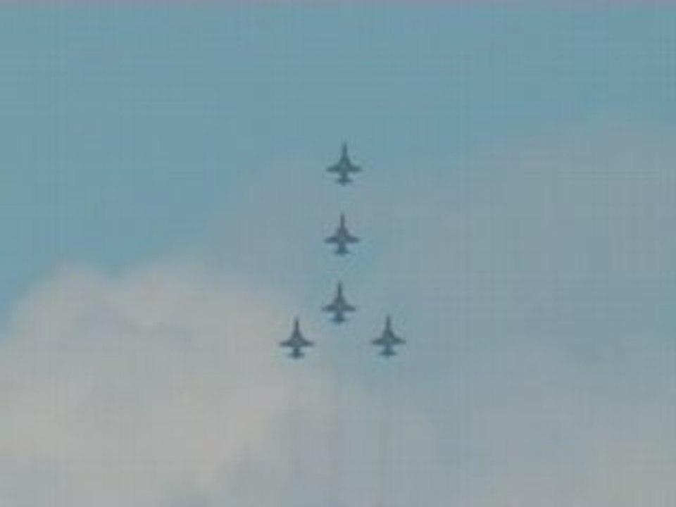 Patrouille Suisse à Chillon