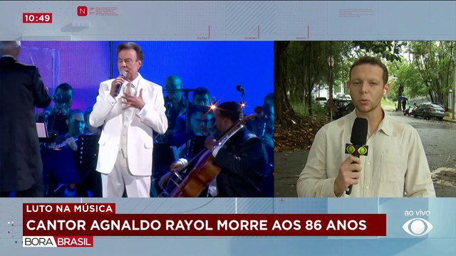 Cantor Agnaldo Rayol morre aos 86 anos em São Paulo