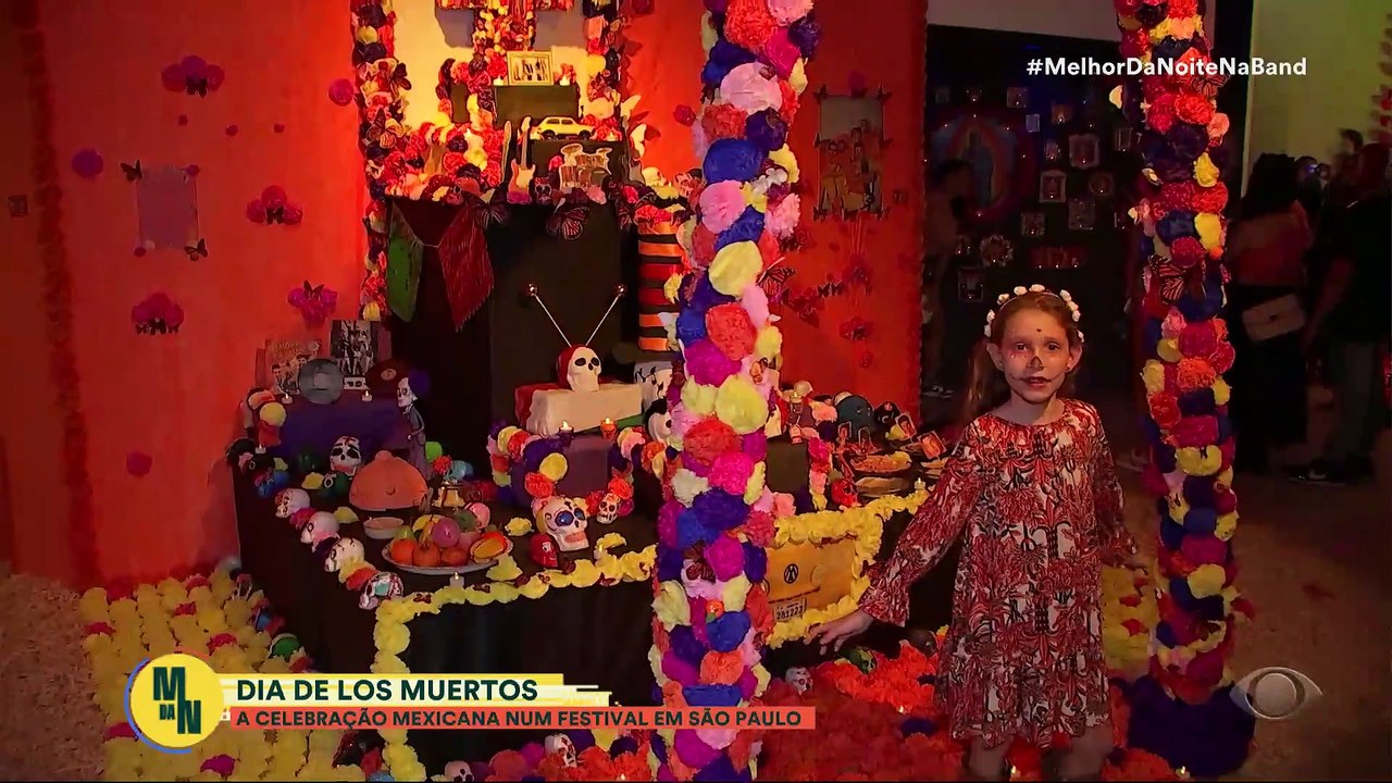 Dia de Los Muertos: festa mexicana aconteceu em São Paulo