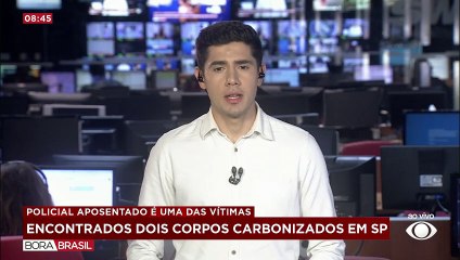 Policial aposentado é carbonizado dentro de carro no interior de SP