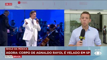 Corpo de Agnaldo Rayol é velado na Assembleia Legislativa em SP