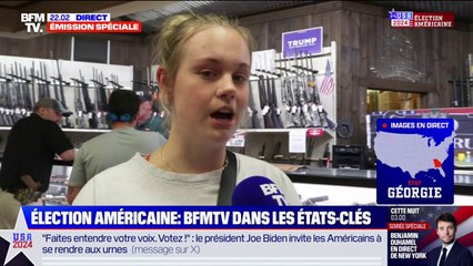 Élections américaines: "J'ai peur de voir des tensions", redoute une électrice de Donald Trump en Géorgie