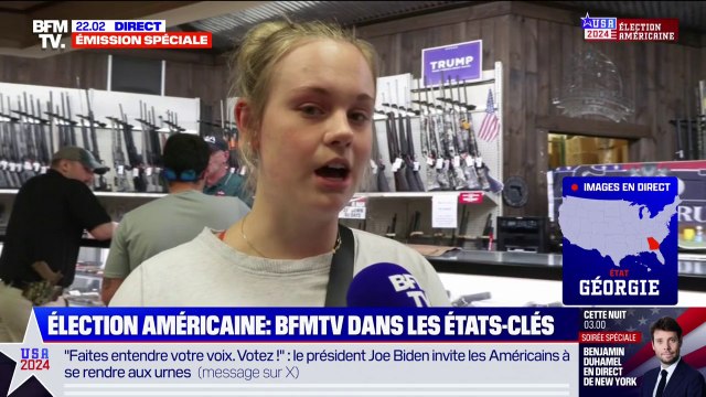 Élections américaines: J'ai peur de voir des tensions , redoute une électrice de Donald Trump en Géorgie