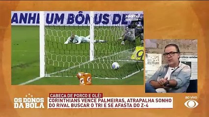 Neto elege Garro como o melhor de Corinthians x Palmeiras: “Essencial”