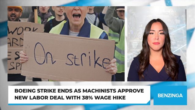 Boeing Strike Ends as Machinists Approve New Labor Deal With 38% Wage Hike
