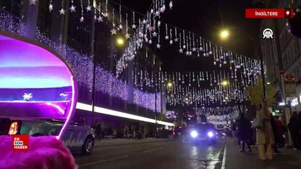 Londra'da Noel hazırlıkları