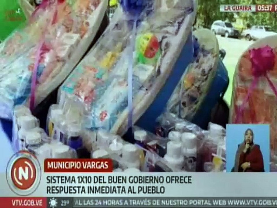 La Guaira | Sistema 1X10 del Buen Gobierno realiza entrega de ayudas técnicas