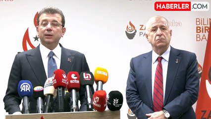 İmamoğlu - Özdağ Görüşmesi... Özdağ: Kayyum Müessesesinin Yargı Kararıyla Olması Gerektiğini Savunuyorum