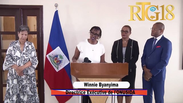 Direktris ONUSIDA klotire yon vizit 3 jou an Ayiti pou te chita pale ak 2 branch pouvwa egzekitif la