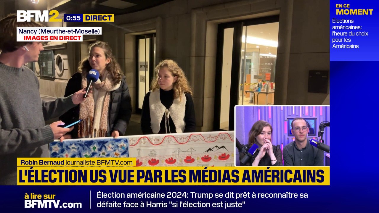 Nancy: une nuit américaine organisée par la Ville et les étudiants pour suivre les résultats de l'élection