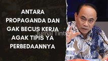 Mantan Menkominfo Budi Arie Menyebut ada Propaganda yang Dilakukan Kepada Dirinya