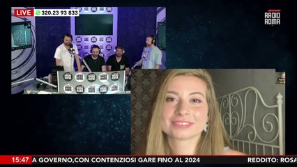 Eleonora Plevano ospite a Sarallo Famosi su Radio Roma con Lele Sarallo