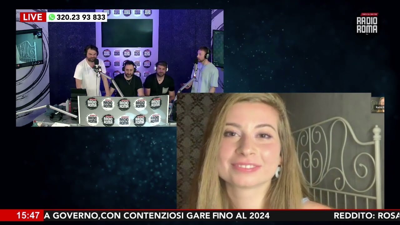 Eleonora Plevano ospite a Sarallo Famosi su Radio Roma con Lele Sarallo