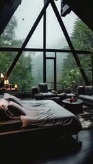 Blissful Evenings, Rainy Night.