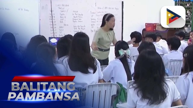 DepEd, target palakasin ang work immersion sa SHS para mapataas pa ang employability ng mga mag-aaral