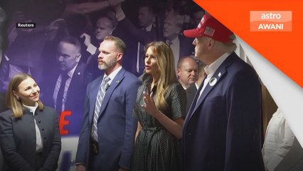 "Saya rasa amat yakin" selepas mengundi di Florida - Trump