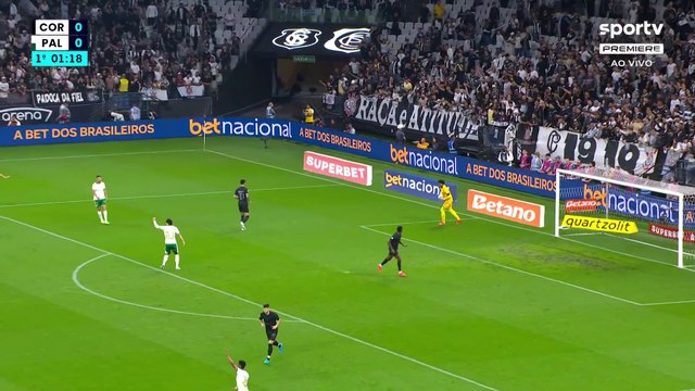 Corinthians x Palmeiras (Campeonato Brasileiro 2024 32ª rodada) 1° tempo