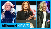 Christina Aguilera, Lady Gaga & More Show Up For Kamala Harris | Billboard News
