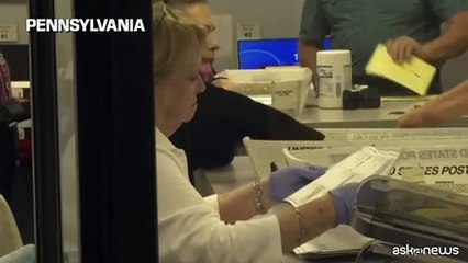 Lo scrutinio dei voti inviati per posta in Wisconsin e Pennsylvania