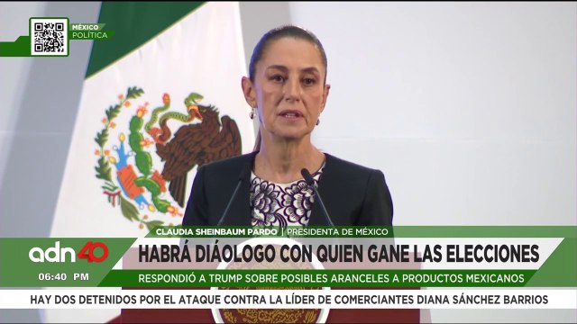 Va a haber buena relación con EE.UU. responde Sheinbaum a Trump tras amenaza sobre aranceles