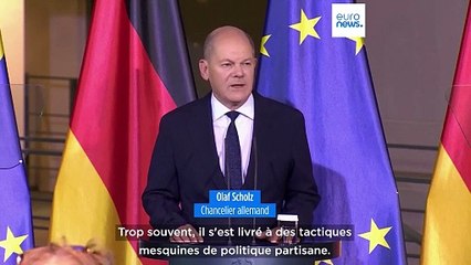 Allemagne : Olaf Scholz limoge son ministre des Finances, la coalition s'effondre