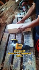 Cara cepat membuat lobang purus