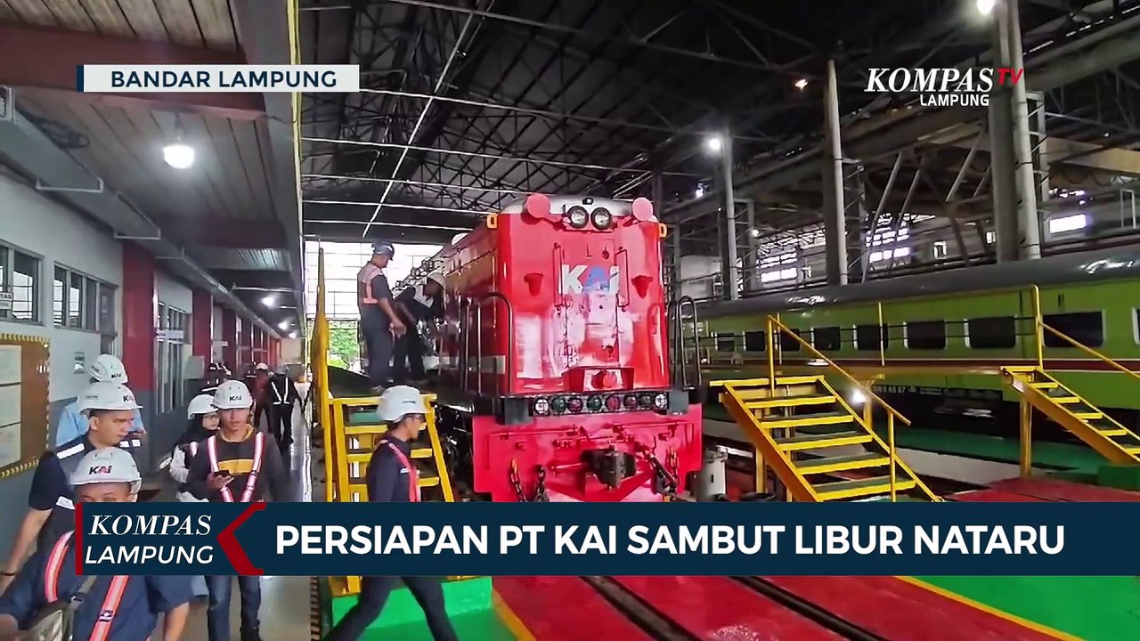 Persiapan PT KAI Sambut Libur Natal dan Tahun Baru