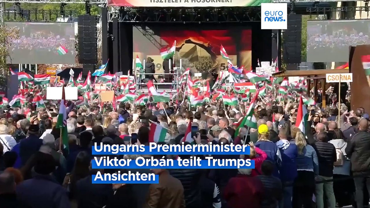 EU-Staats- und Regierungschefs treffen sich in Budapest - brennende Frage: Wie gehen wir mit Trump um?