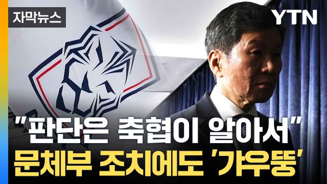 [자막뉴스] 축구협회 문체부 감사 마무리... 조치에도 '의문투성이' / YTN