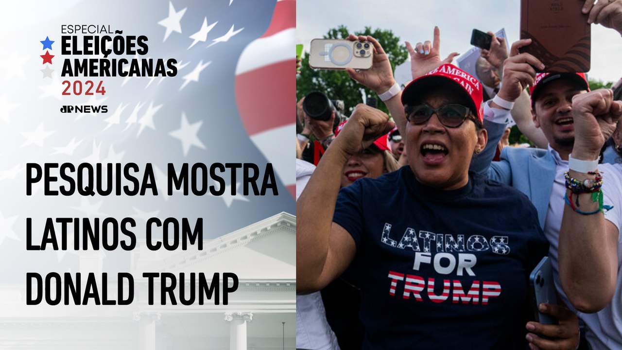 Kamala Harris perde base entre latinos e Trump segue à frente com folga | ELEIÇÕES EUA